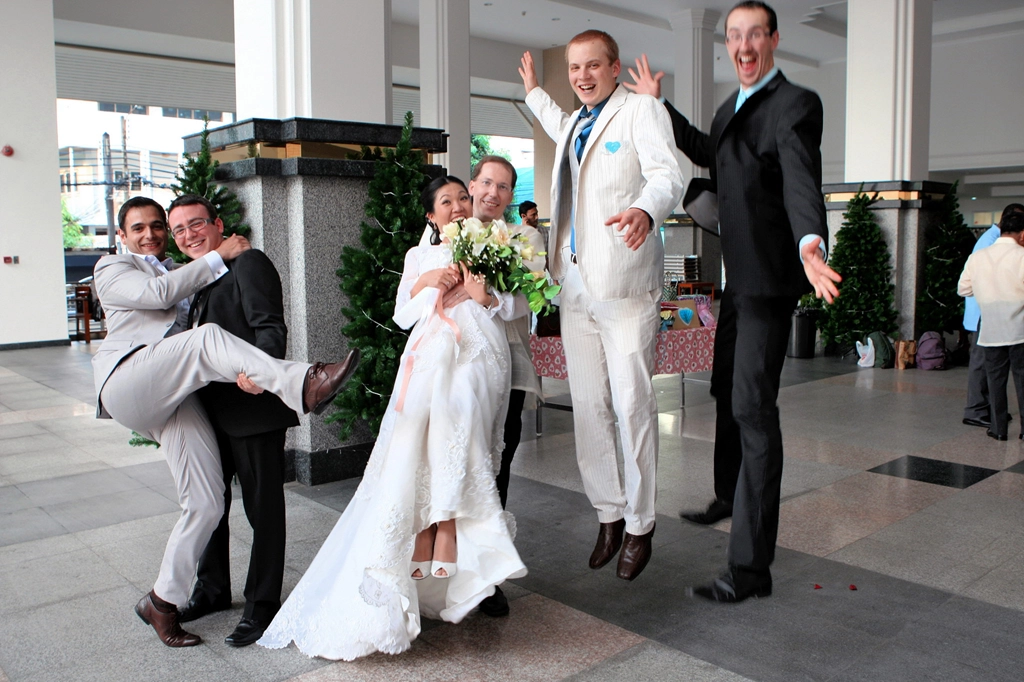 Photographer Wedding Bangkok Church Thailand Photo